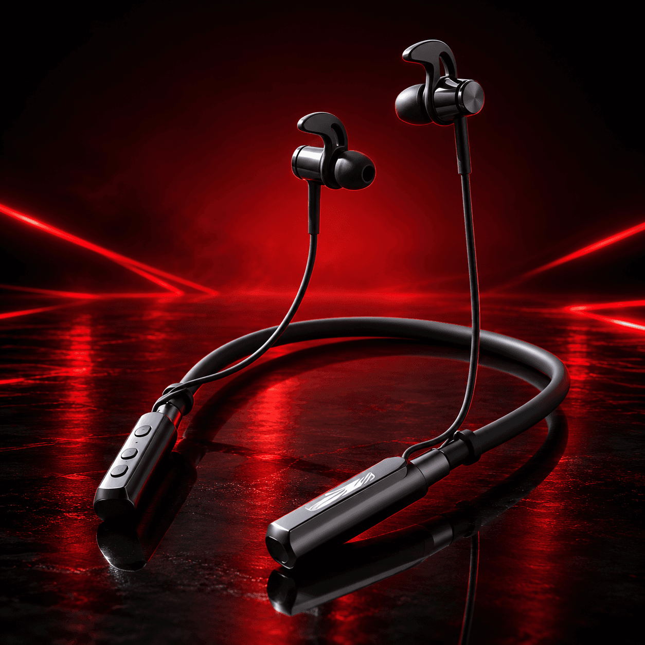 Aiplus 33 Wireless Sports Headset  Magnetic In-Ear Bluetooth Neckband with 90-Hour Playtime