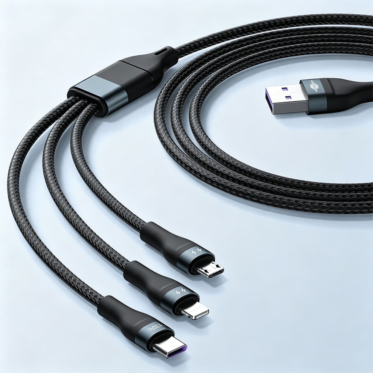 SJX-28 3-in-1 Multi USB Data Cable
