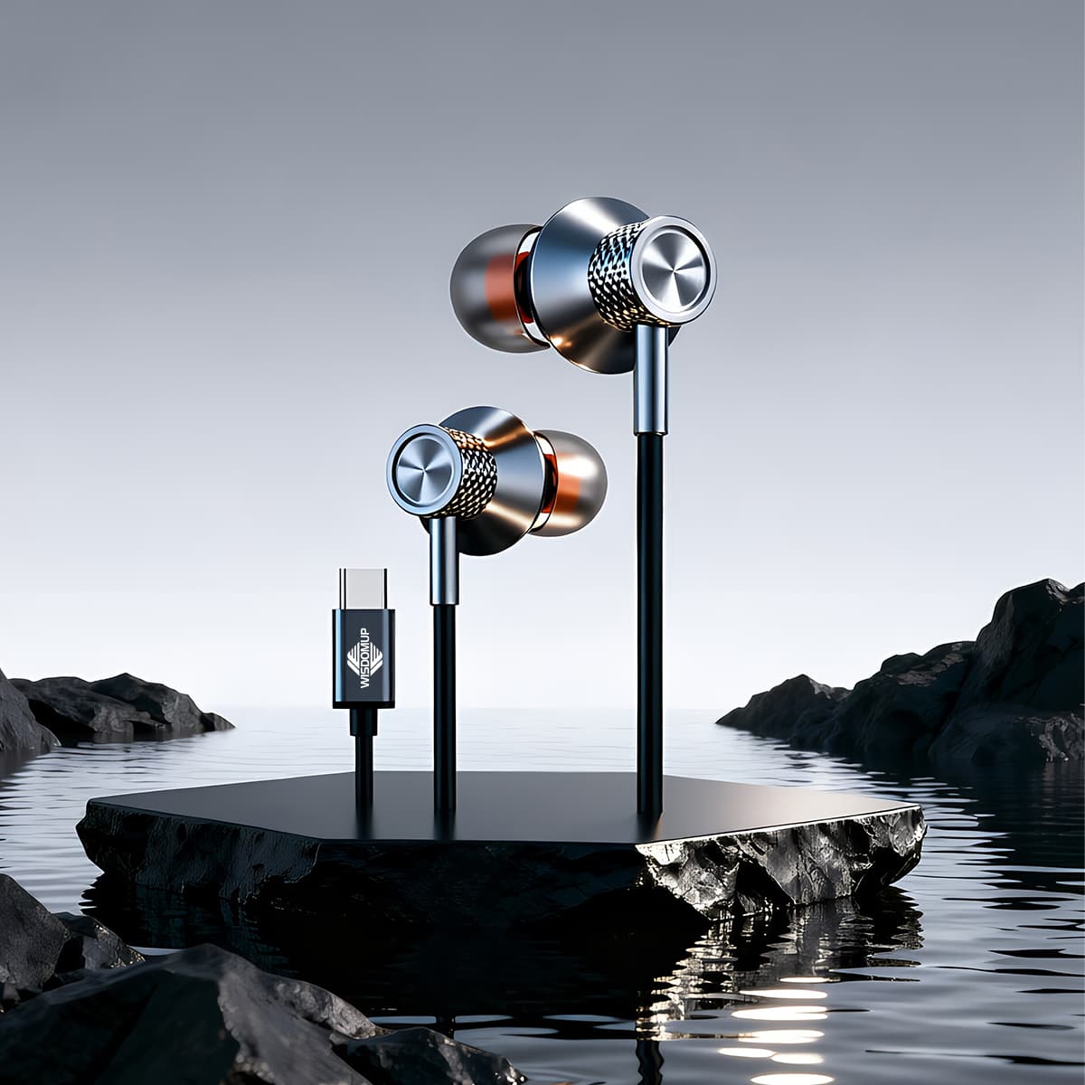 EJ-33 Wired Stereo In-Ear Earphones