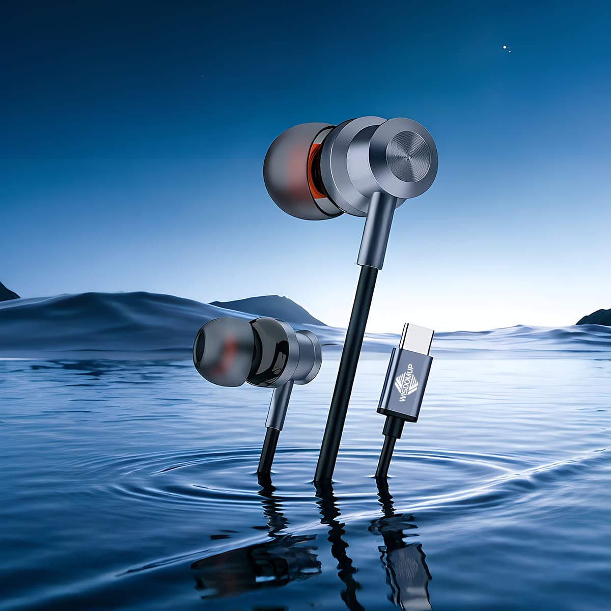 EJ-34 Wired Stereo In-Ear Earphones