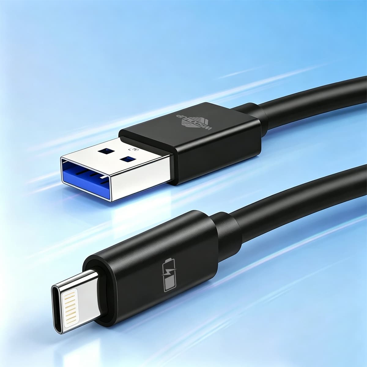SJX-33P IOS Data Cable � Premium 3A Super Fast Charging