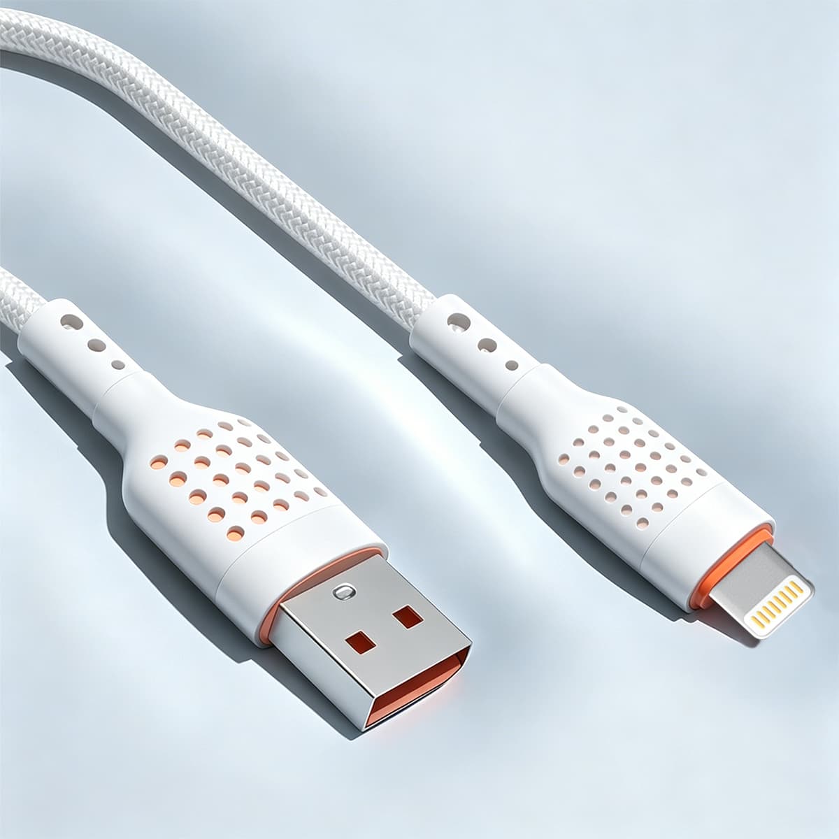 SJX-34P IOS Data Cable � Extra-Long 3A Fast Charging