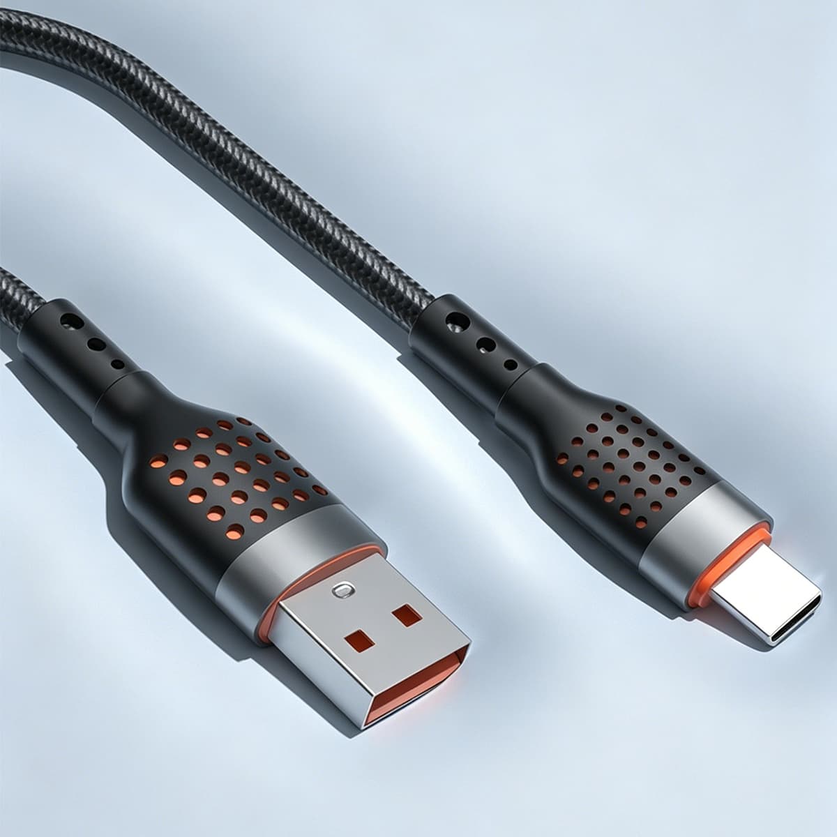 SJX-34T Type-C Data Cable � Extra-Long 3A Fast Charging