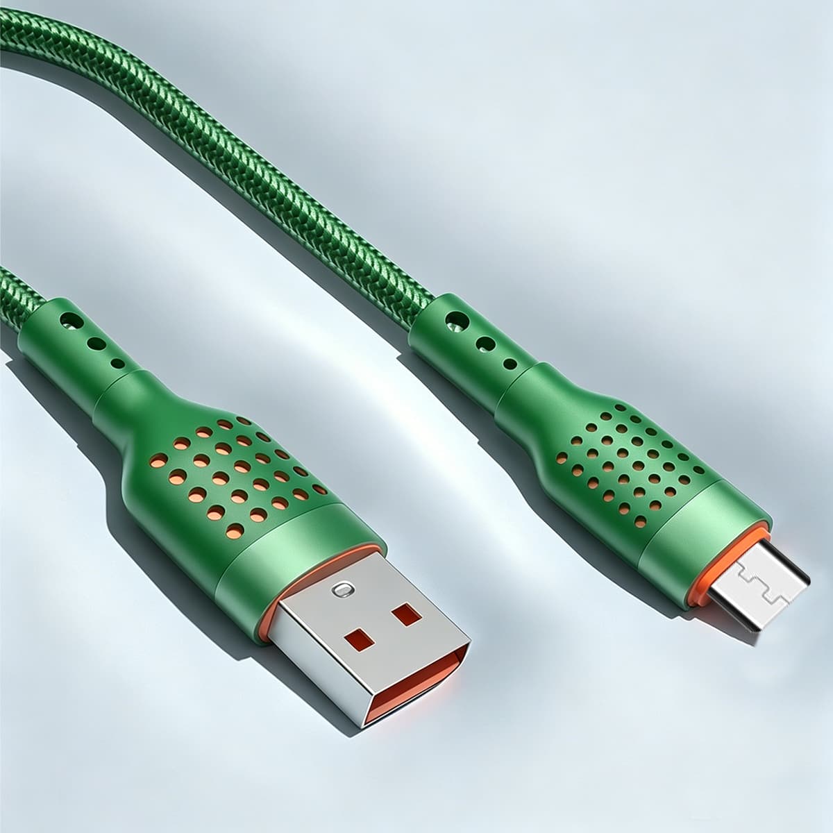 SJX-34V Micro USB Data Cable � Extra-Long 3A Fast Charging