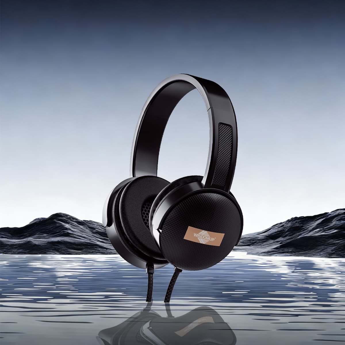 TDE-08 Wired Large Stereo HiFi Headphones
