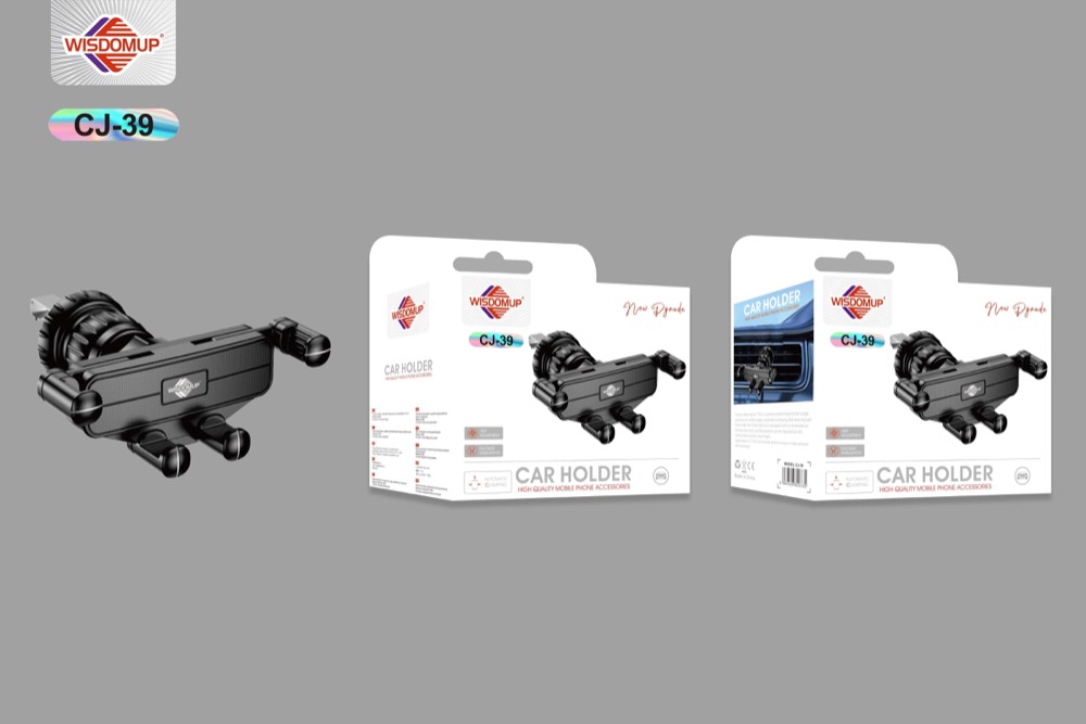 CJ-39 Gravity Air-Vent Holder with Hook Clip