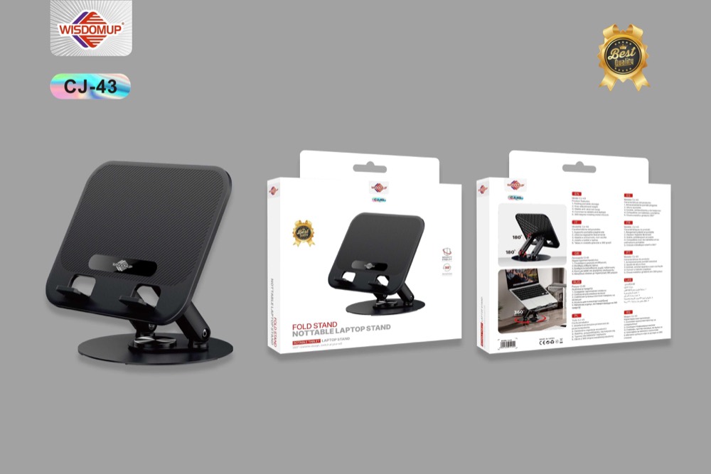 CJ-43 3-in-1 Book, Tablet & Laptop Stand