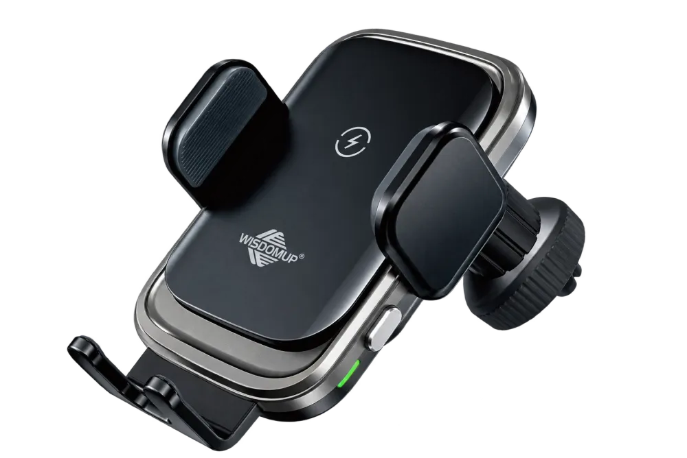 CJ-45 15W Auto-Clamp Car Wireless Charger