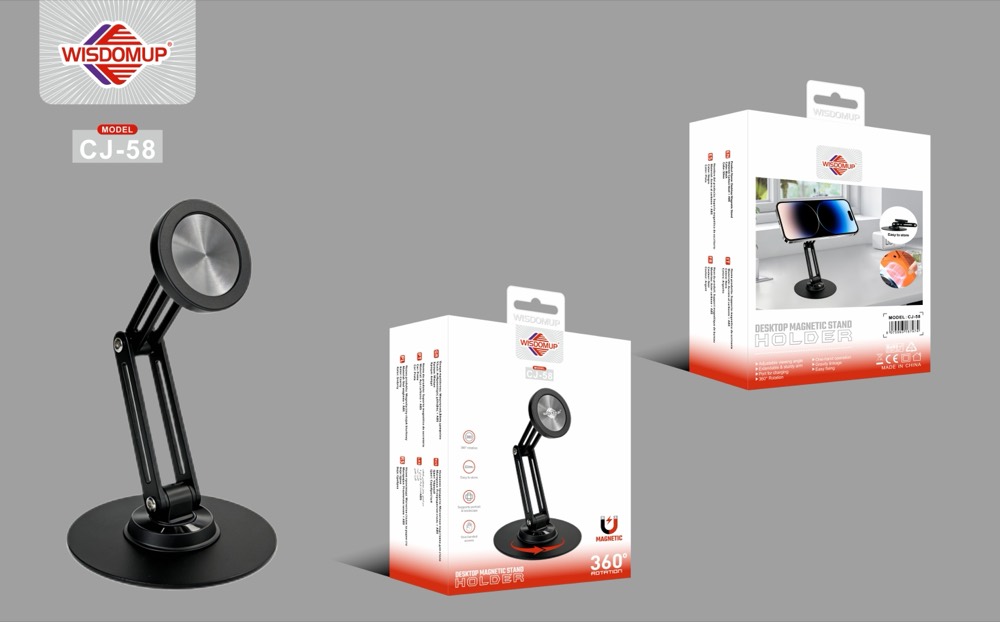 CJ-58 Telescopic Foldable Desk Phone Stand