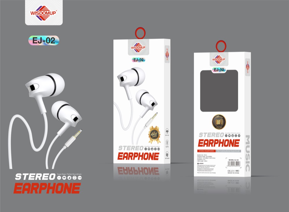 EJ-02 3.5mm Handsfree Earphones