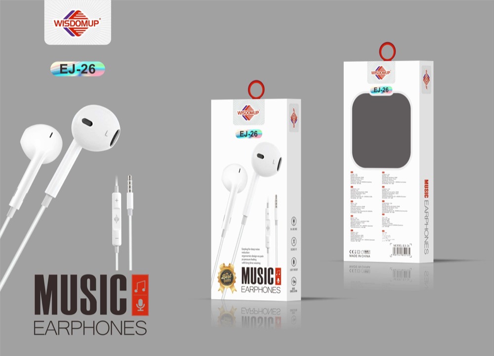 EJ-26 3.5mm Handsfree Earphones