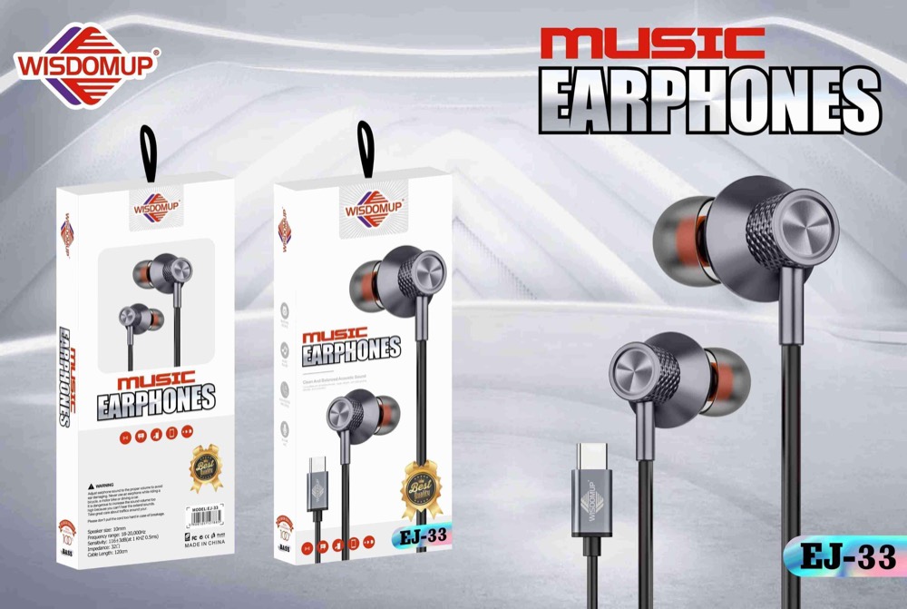 EJ-33 USB-C Handsfree Earphones