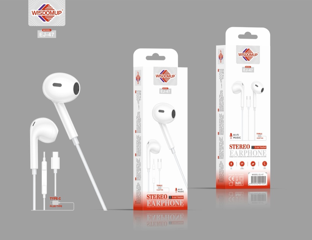 EJ-47 USB-C Handsfree Earphones