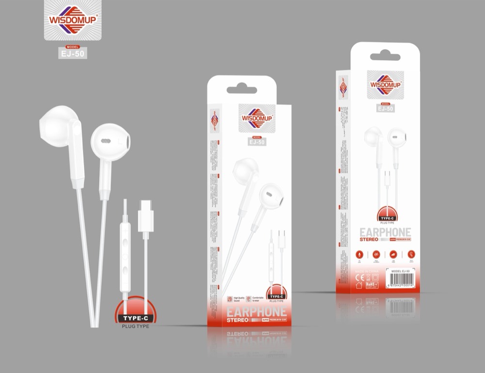 EJ-50 USB-C Handsfree Earphones