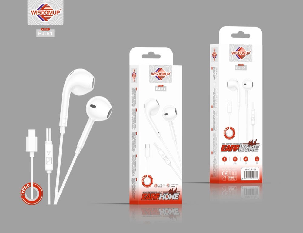 EJ-51 USB-C Handsfree Earphones