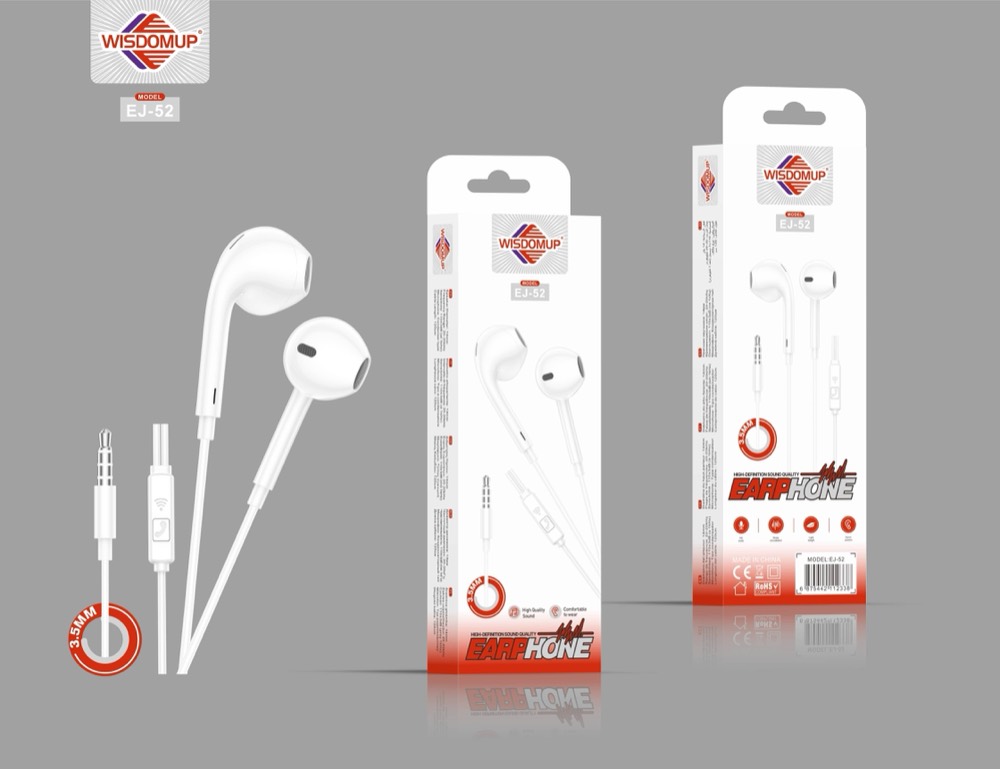 EJ-52 3.5mm Handsfree Earphones
