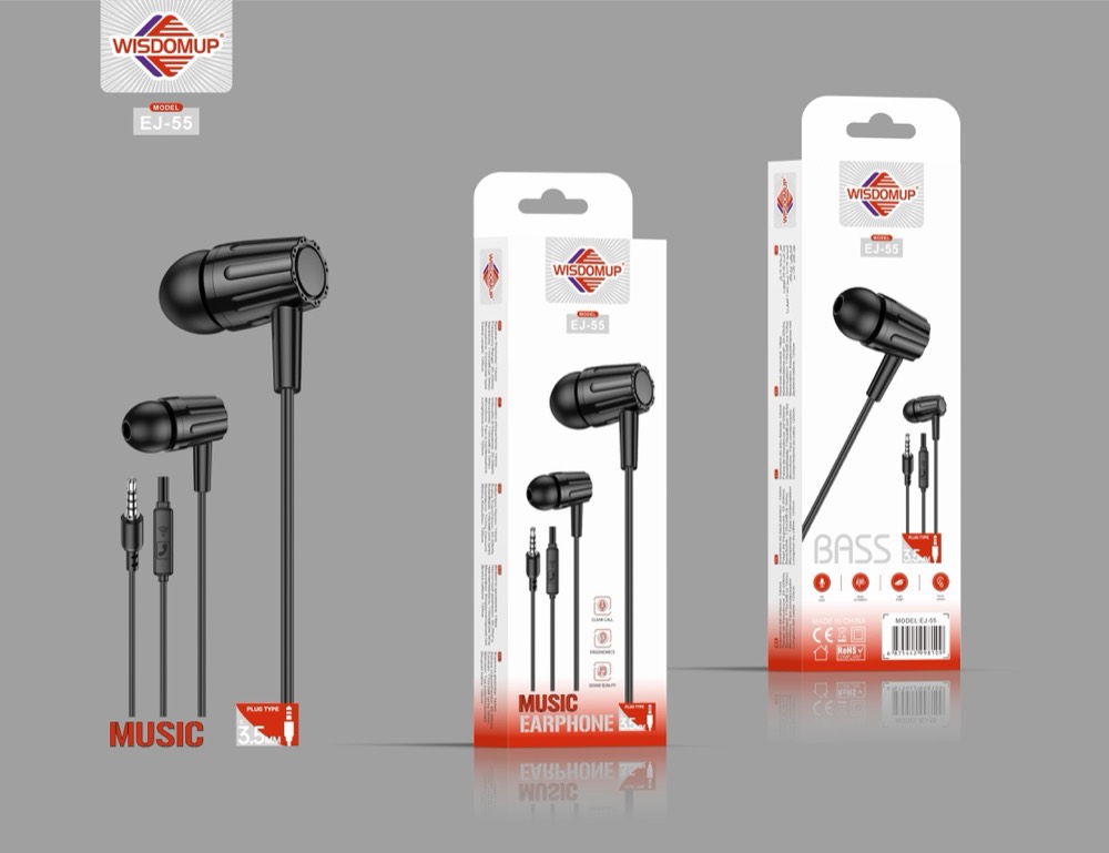 EJ-55 3.5mm Handsfree Earphones