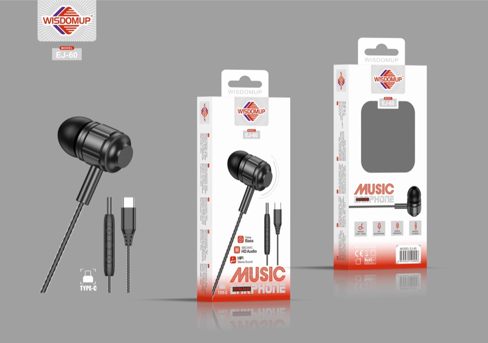 EJ-60 USB-C Handsfree Earphones