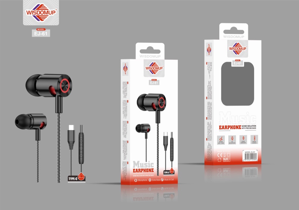 EJ-61 USB-C Handsfree Earphones