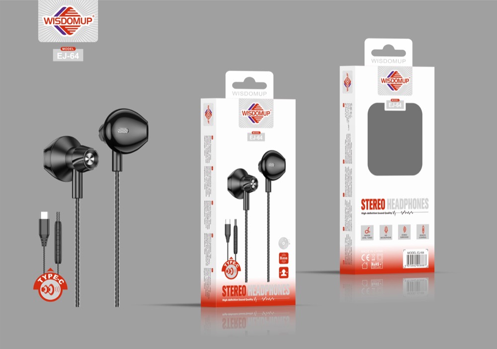 EJ-64 USB-C Handsfree Earphones
