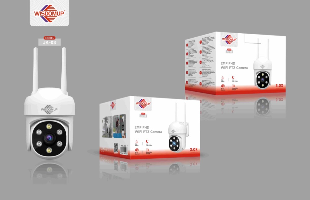 JK-03 2MP IP66 Wi-Fi PTZ Camera