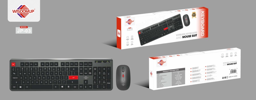 JP-03 Wireless Keyboard & Mouse Set