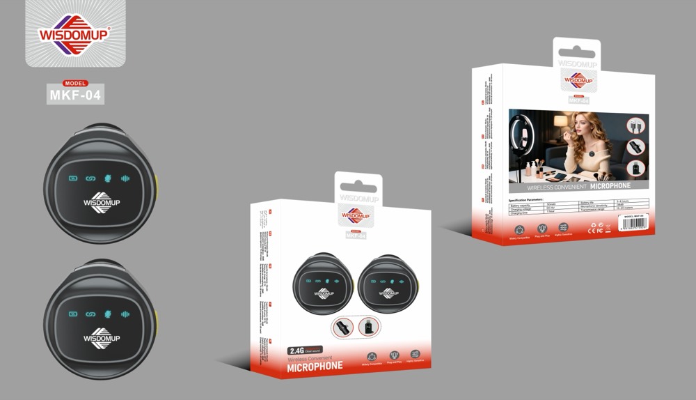 MKF-04 Bluetooth Wireless Microphone (USB-C)