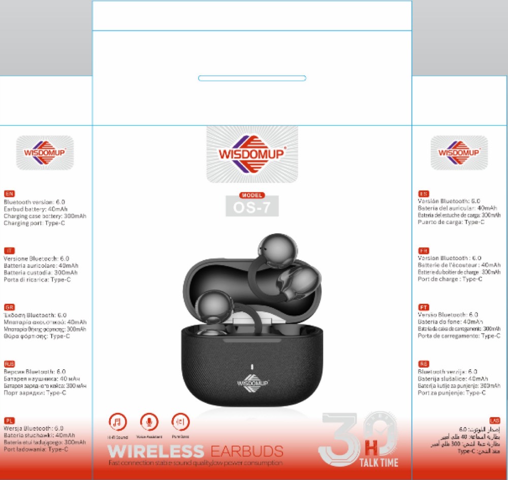 OS-7 Open-Ear Wireless Earbuds