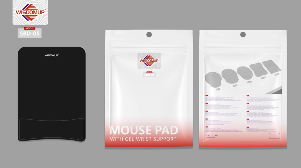 SBD-05 Slow-Rebound Wrist-Rest Mouse Pad