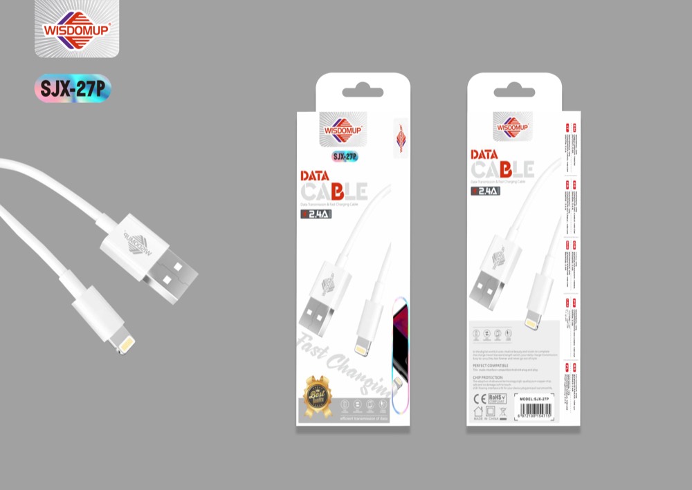 SJX-27 USB-A to Lightning 2.4A Cable