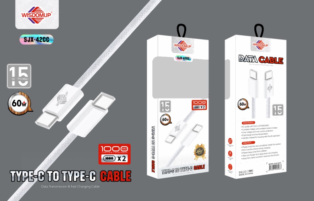 SJX-42 USB-C to USB-C Cable