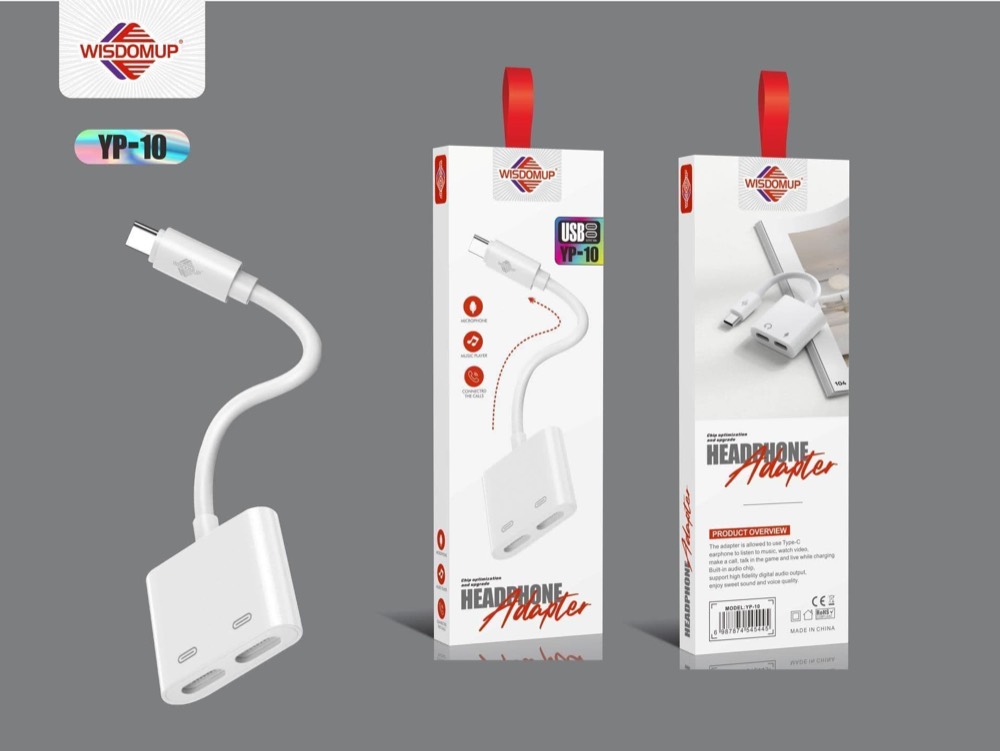 YP-10 USB-C Dual Splitter